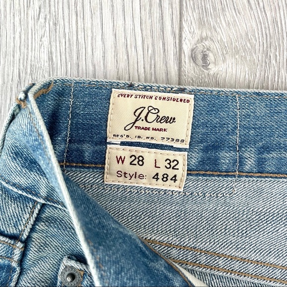 J.Crew 484 Slim Denim Light Blue Wash - Picture 8 of 11
